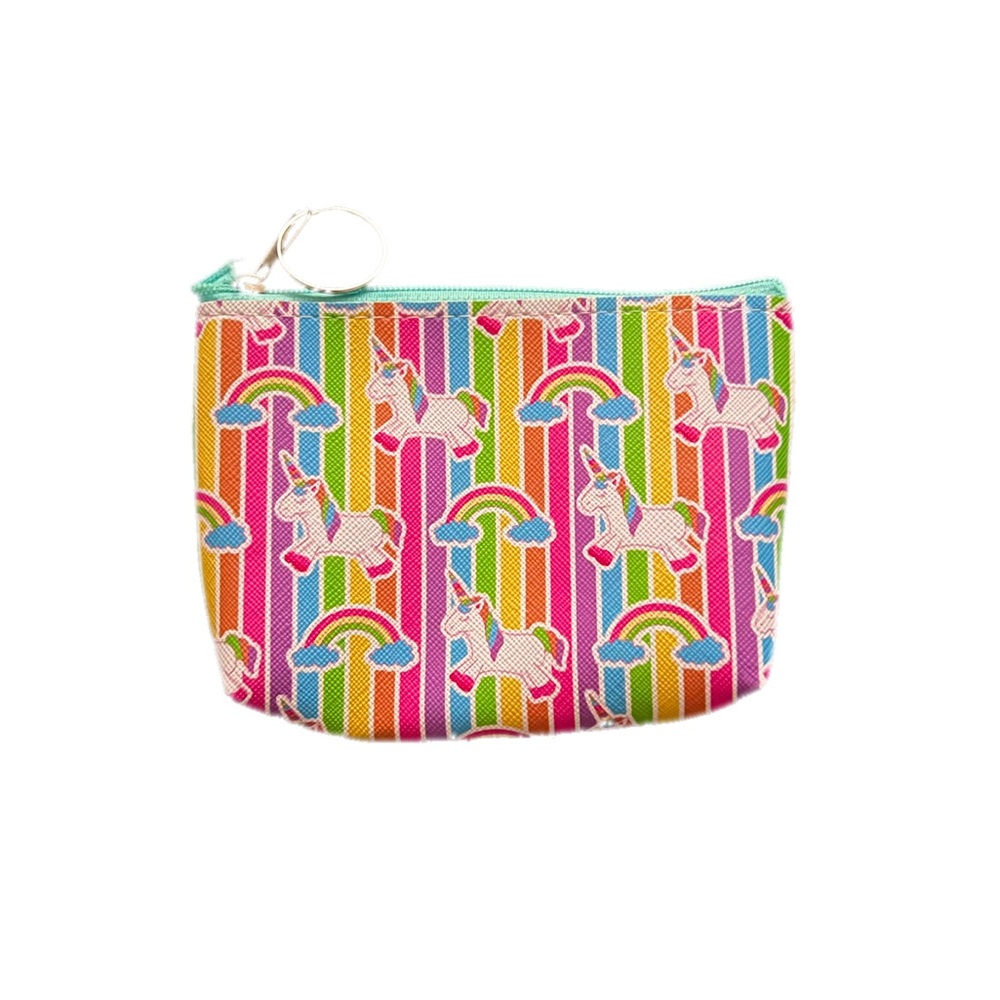 Unicorn Hand Purse/ coin purse/ Travel Makeup Bag/ Girly (kidcore)